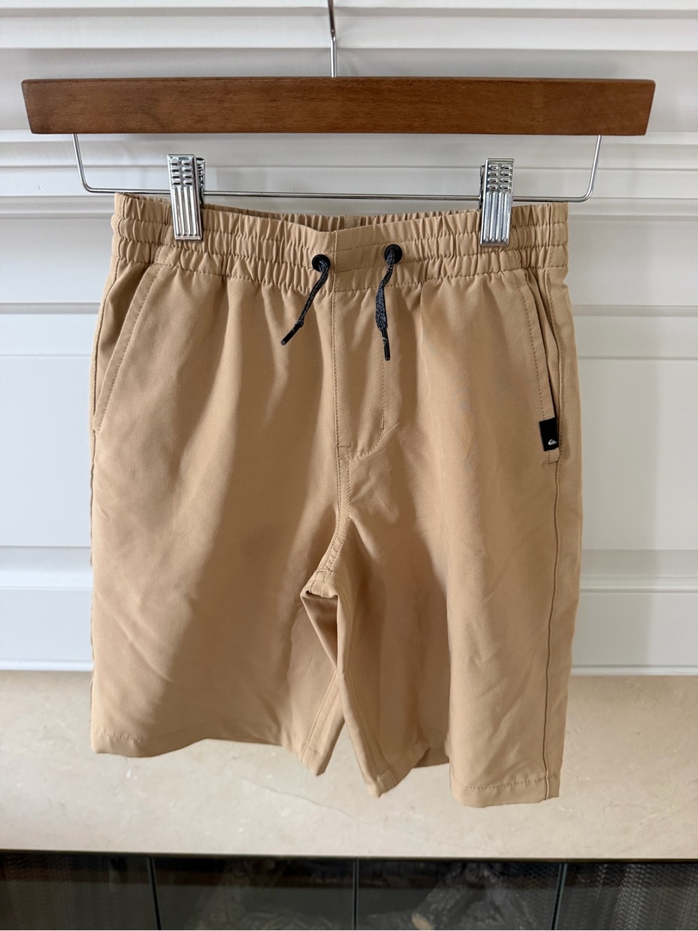 Quiksilver Men's Tan Amphibian Drawstring Shorts